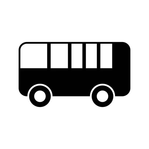 Vector Bus Icoon Voor Project — Stockvector