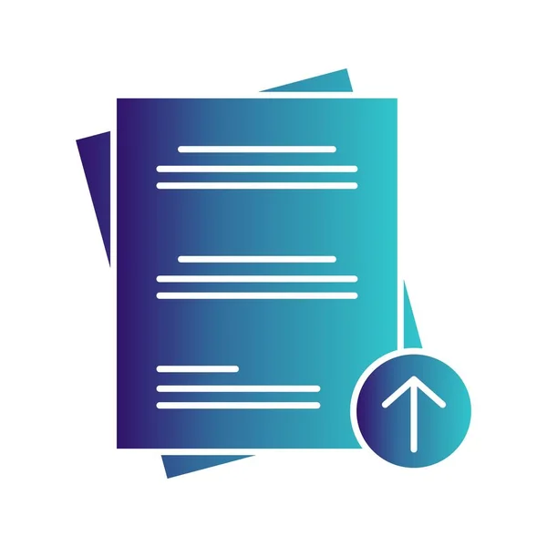 Vektor Dokument Symbol Für Ihr Projekt — Stockvektor