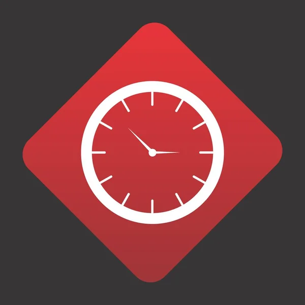 Icône Horloge Pour Votre Projet — Image vectorielle