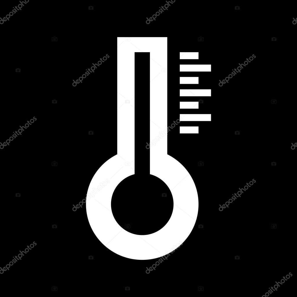  Vector thermometer icon for your project
