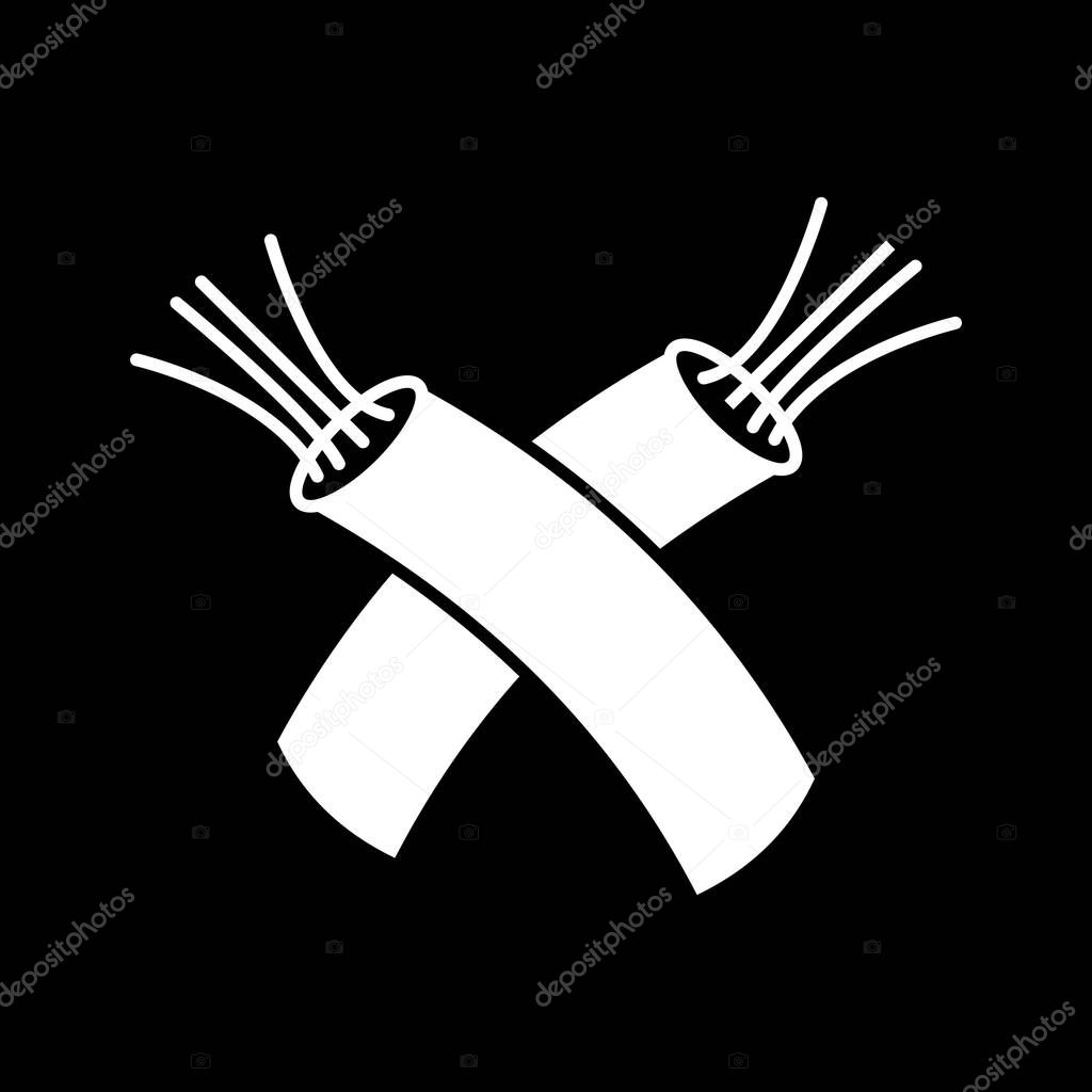 Vector wire icon for your project
