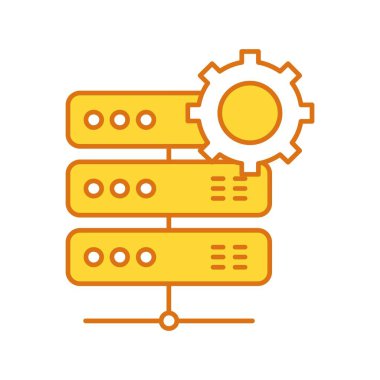 Web grafik çark simgesi, vektör illüstrasyonu 