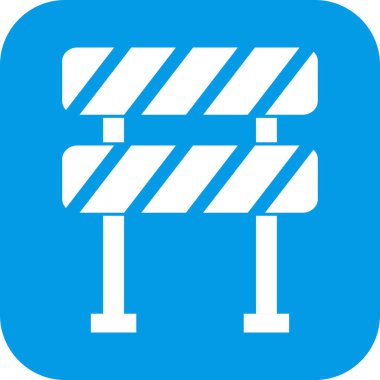 Projeniz için vektör bariyeri simgesi