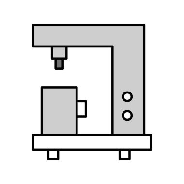 Vektör kahve makinesi simgesi