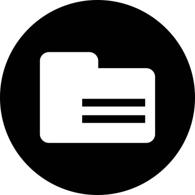  Vektör dizin simgesi, illüstrasyon