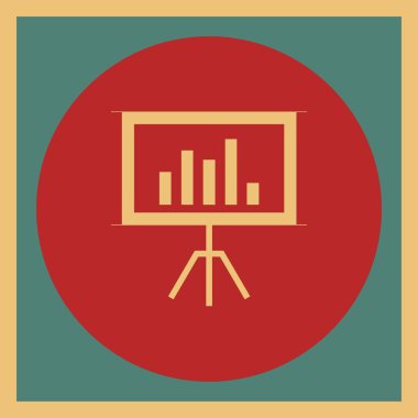  Projeniz için vektör sunum simgesi