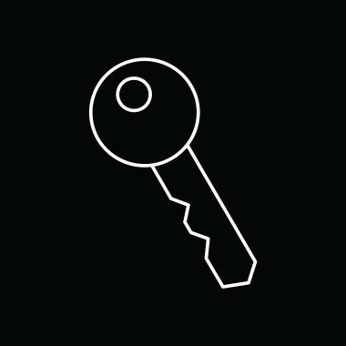 Projeniz için vektör anahtar simgesi