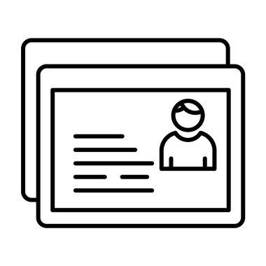 Web ve grafik tasarımı için modern vektör çizgisi simgesi tasarımınız ve diğer projeleriniz için özeldir