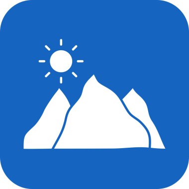  Projeniz için vektör dağ simgesi