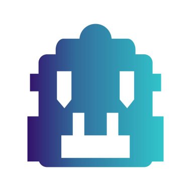 çanta simgesi, web grafiği, vektör illüstrasyonu 