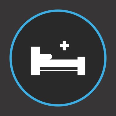 projeniz için yatak simgesi