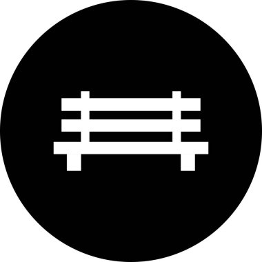 Projeniz için vektör Bench simgesi