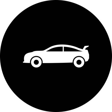 Projeniz için vektör otomobili simgesi