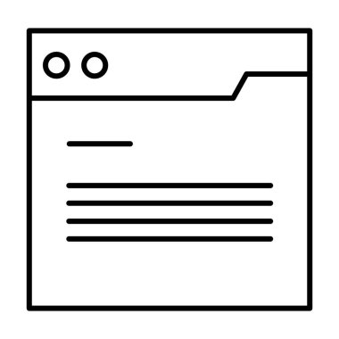 Web ve grafik tasarımı için modern vektör çizgisi simgesi tasarımınız ve diğer projeleriniz için özeldir