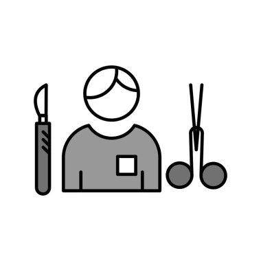 Projeniz için düz arkaplanda vektör işlem simgesi