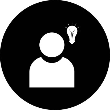 Projeniz için vektör fikir simgesi