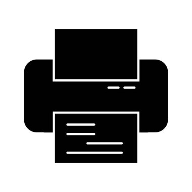 Projeniz için vektör yazıcı simgesi