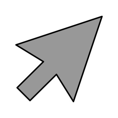  Vektör imleç simgesi yaratıcı vektör tasarım şablonu