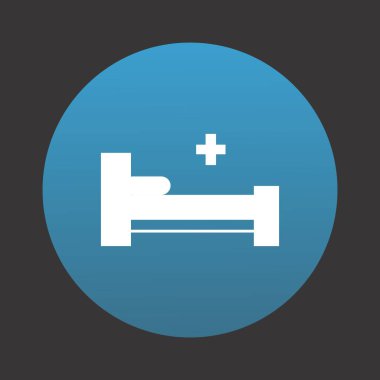 projeniz için yatak simgesi