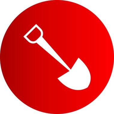 Projeniz için vektör kürek simgesi