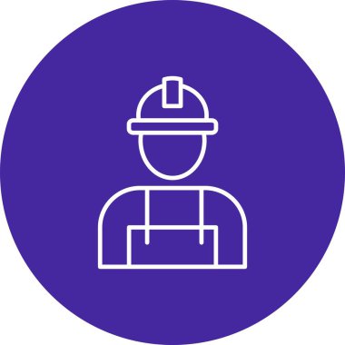 Projeniz için vektör işçisi simgesi