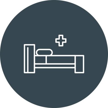  Projeniz için vektör yatak simgesi