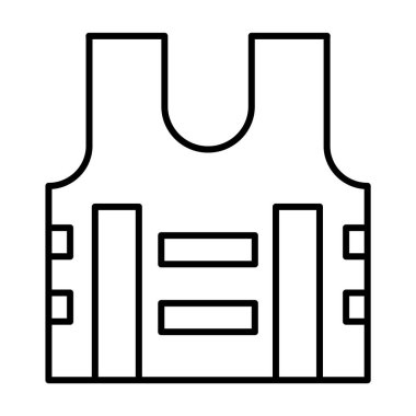 Web ve grafik tasarımı için modern vektör çizgisi simgesi tasarımınız ve diğer projeleriniz için özeldir