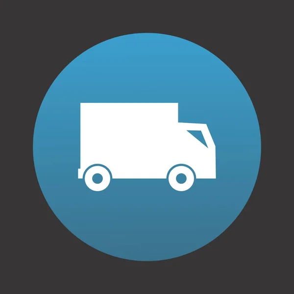 Truck Icoon Voor Project — Stockvector