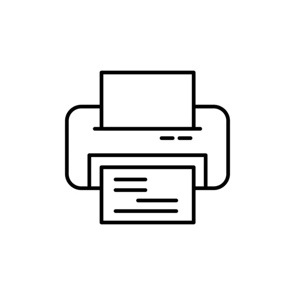 Druckersymbol Für Ihr Projekt — Stockvektor