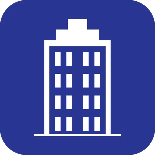 Illustration Von Vector Building Icon — Stockvektor