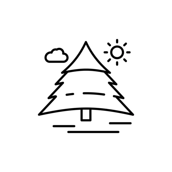 Christmas Icon Your Project — Stock Vector