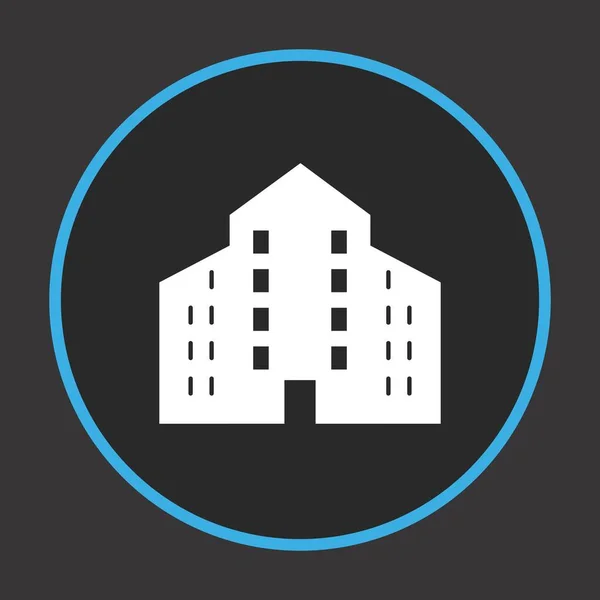 Gebäude Symbol Für Ihr Projekt — Stockvektor