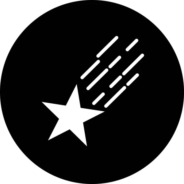 Icono Estrella Vectorial Para Proyecto — Archivo Imágenes Vectoriales