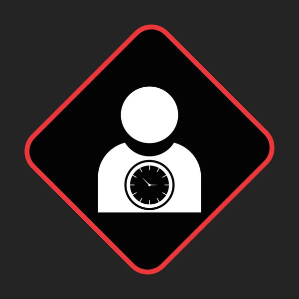 Timer Symbol Für Ihr Projekt — Stockvektor