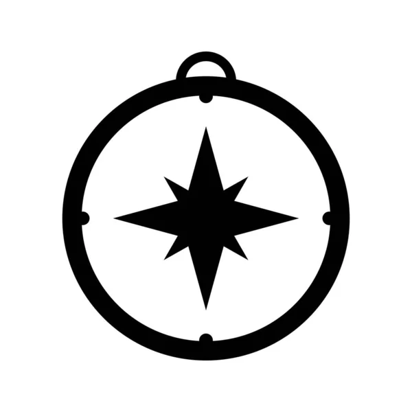 Ikona Kompasu Dla Twojego Projektu — Wektor stockowy