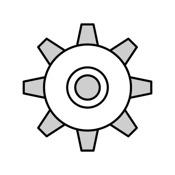Ícone Engrenagem Para Seu Projeto —  Vetores de Stock