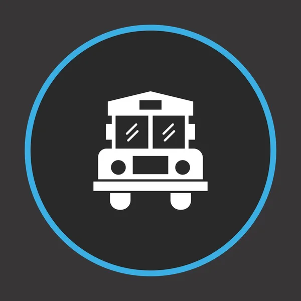 Bus Icoon Voor Project — Stockvector