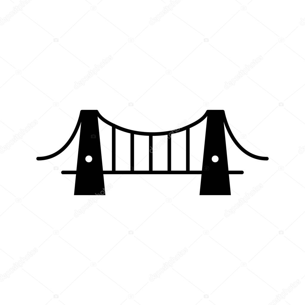 bridge icon vector illustration