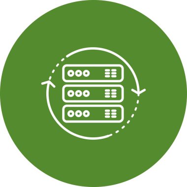 Projeniz için vektör döndürme simgesi