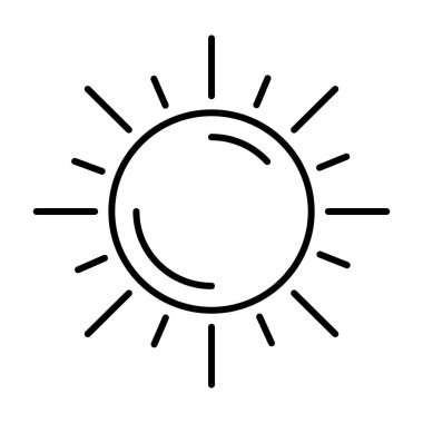 Web ve grafik tasarımı için modern vektör çizgisi simgesi tasarımınız ve diğer projeleriniz için özeldir