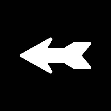 Projeniz için sol yön ok simgesi