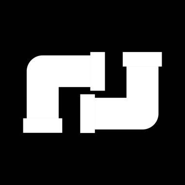 Projeniz için vektör boru simgesi