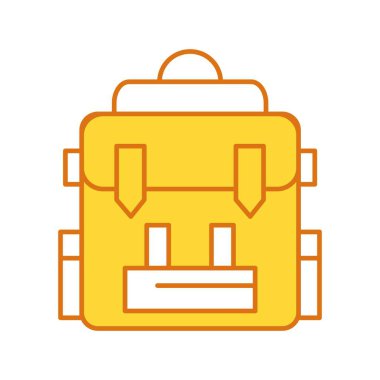 çanta simgesi, web grafiği, vektör illüstrasyonu 