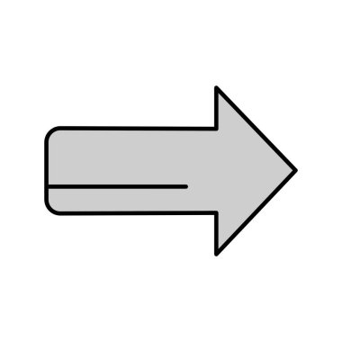 Projeniz için ok vektör simgesi