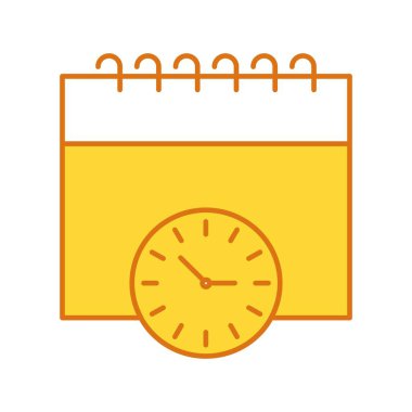  Vektör Takvim Simgesi, illüstrasyon