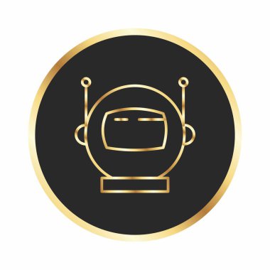 Projeniz için astronot simgesi