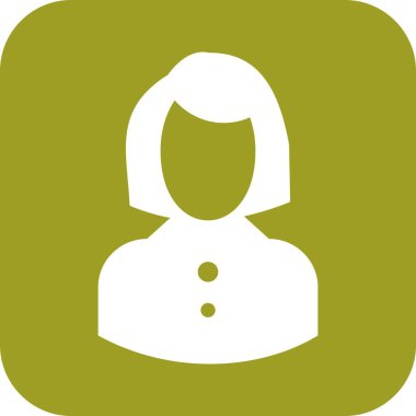  Projeniz için vektör kadın doktor simgesi