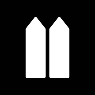  Web tasarımı için yukarı yönlü ok simgesi