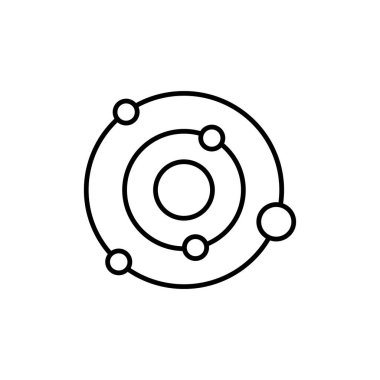  boşluk simgesi, vektör illüstrasyonu