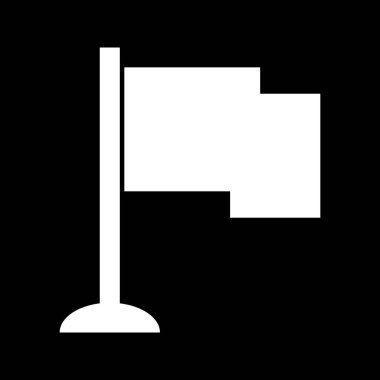 bayrak simgesi, web grafiği, vektör illüstrasyonu 